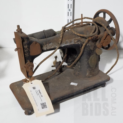 Early Singer Electric Sewing Machine