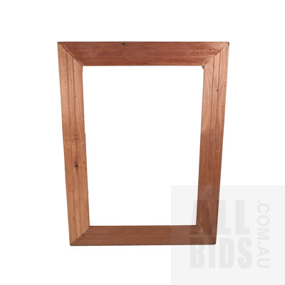 Large Timber Frame Hand Crafted From Recycled Hardwood