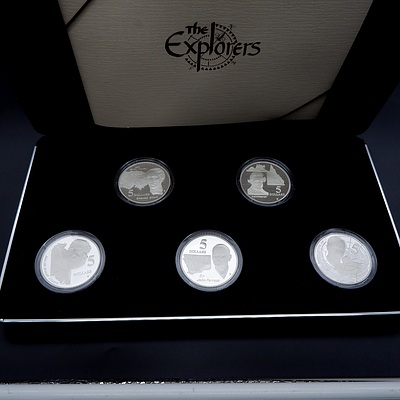 RAM 1994 Masterpeices in Silver,The Explorers Proof Set