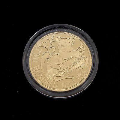 RAM 1983 22ct Gold $200 Koala Proof Coin