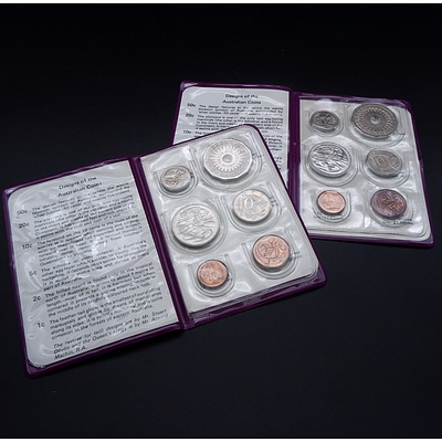Two 1977 RAM Silver Jubilee Commemorative Uncirculated Coin Set