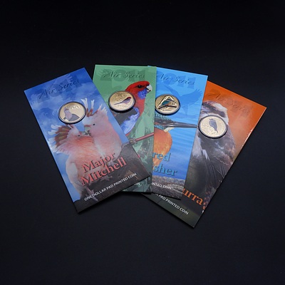 Four RAM Air Series $1 Pad Printed Coins