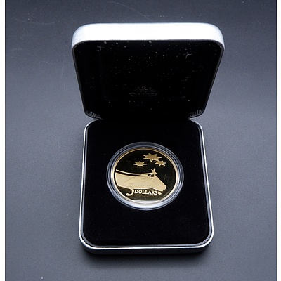 RAM 1992 $5 Silver Proof Coin, Commemorating the Interntaional Year of Space