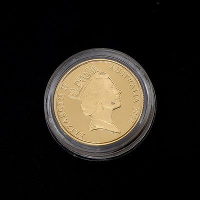 RAM 1988 22ct Gold $200 Proof Coin, Australia 1788-1988
