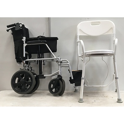 Disability Aid And Mobility Equipment - Assorted Lot Of Six