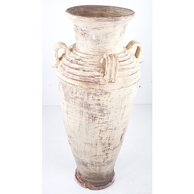 Very Large Decorative Pottery Urn