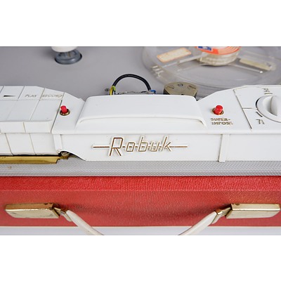 Vintage Robuk Portable Reel to Reel Player/Recorder