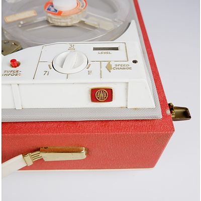 Vintage Robuk Portable Reel to Reel Player/Recorder