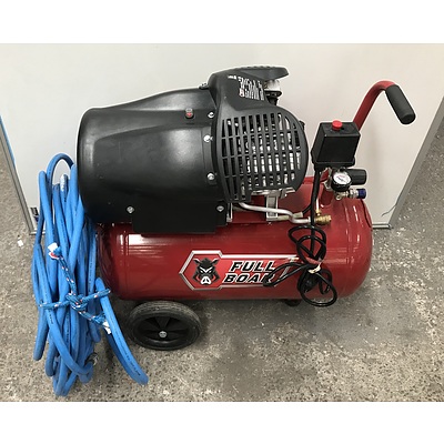 Full Boar 3HP V-Twin Air Compressor