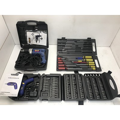 Craft Drywall Screw Gun Taurus Cordless Screw Driver Kit and Screw Driver Set
