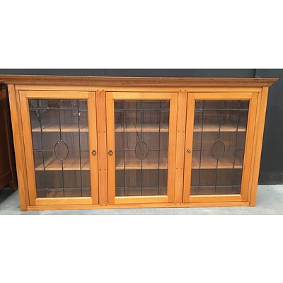 Solid Victorian Ash 2 Height Sideboard