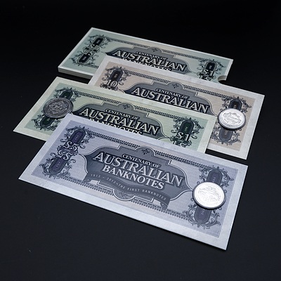 2013 Centenary of Australian Banknotes Coins