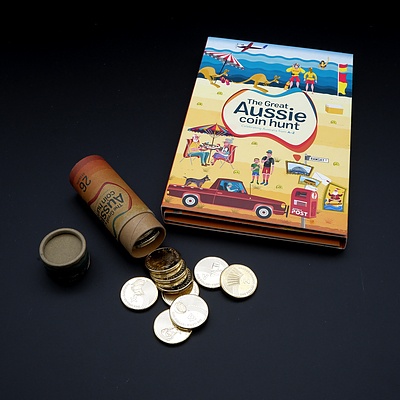 2019 The Great Aussie Coin Hunt Collection With Official Collectors Folder