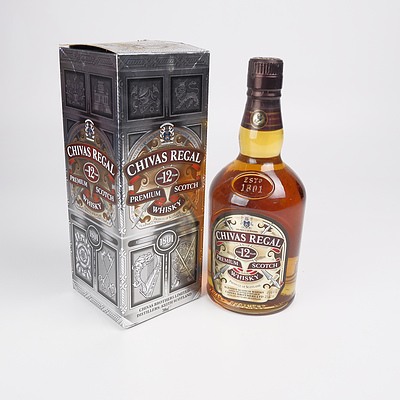 Chivas Regal Aged 12 Years Premium Scotch Whiskey - 700ml in Presentation Box