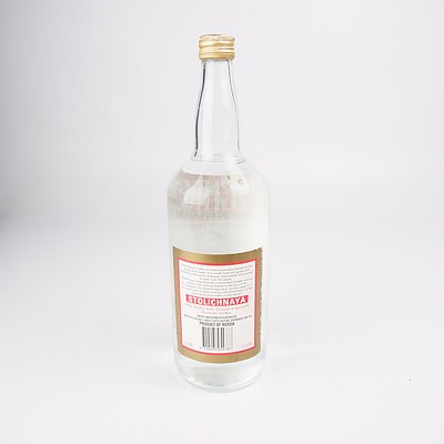 Stolichnaya Russian Vodka - One Litre