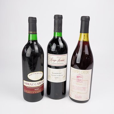 Three Various Red Wines (3)