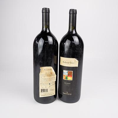 Grant Burge Barossa Vines 2001 Shiraz 1.5 L - Lot of Two Bottles (2)
