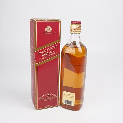 Johnnie Walker Red Label  Blended Scotch Whiskey - 700ml in Presentation Box
