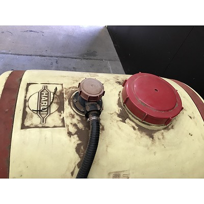 Hardi 400L Chemical Spray System -Petrol Pump, Tank and Hose Reel