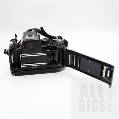 Nikon F4 SLR Camera with Series E 50mm 1:1.8 Lens