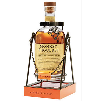 L79 - Monkey Shoulder Blended Malt Scotch Whisky on Cradle 