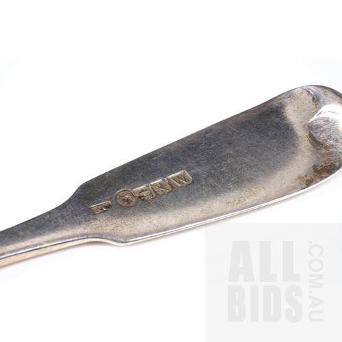 Victorian Sterling Silver Spoon, Glasgow, JC, 1841, 69g