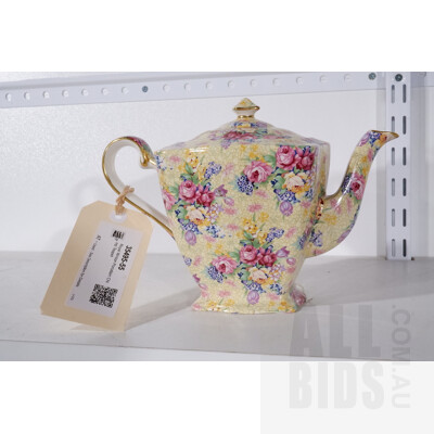 Royal Winton Porcelain Chintz Teapot