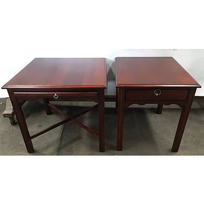Drexel Heritage Occasional Tables - Lot of Two