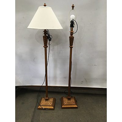 Drexel Floor Lamps - Lot of Two