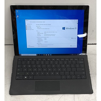 Microsoft Surface (1631) Pro 3 12-Inch 128GB Core i5 (4300U) 1.90GHz CPU 2-in-1 Detachable Laptop