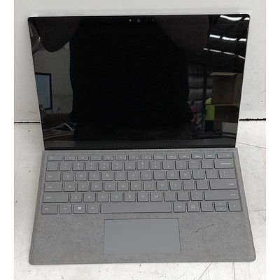 Microsoft Surface (1724) Pro 4 12-Inch 128GB Core i5 (6300U) 2.40GHz CPU 2-in-1 Detachable Laptop