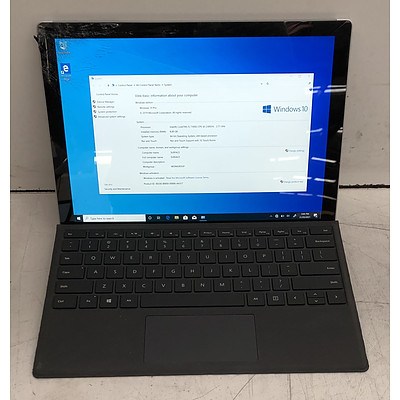 Microsoft Surface (1796) Pro 12-Inch 128GB Core i5 (7300U) 2.60GHz CPU 2-in-1 Detachable Laptop