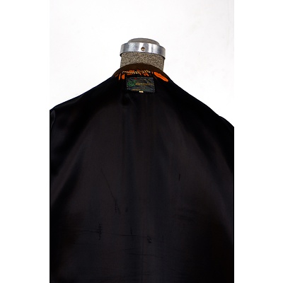 Vintage Salamander Brand Mens Suede Jacket, Black Leather jacket and Mustard Colour Raincoat