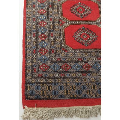 Persian Style Tribal Hand Knotted Wool Runner