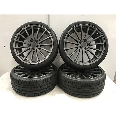 TSW 20 Inch Rims with Pirelli Tyres
