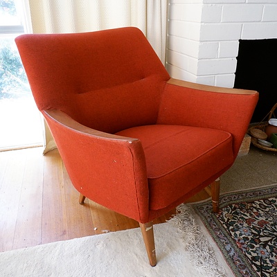 Retro 'Scottish Suite' Armchair by New Style, Circa 1960s