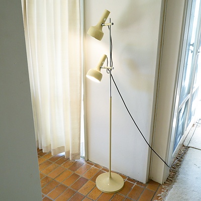 Retro Oslo Twin Head Standard Lamp