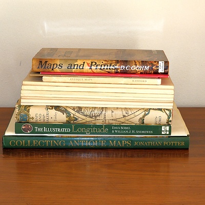 Quantity of Books Relating to Map Collecting Including Seven Map Collectors Circle Books, Antique Maps from Jonathon Potter and More