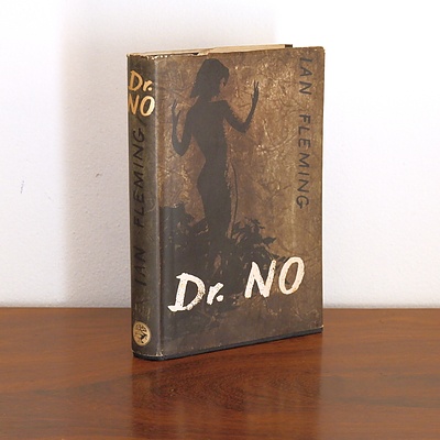 First Edition, Ian Fleming, Dr No, Glidrose Productions, London, 1958, with Dust Jacket