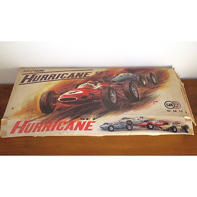 Vintage Hurricane Slot O Racing Set
