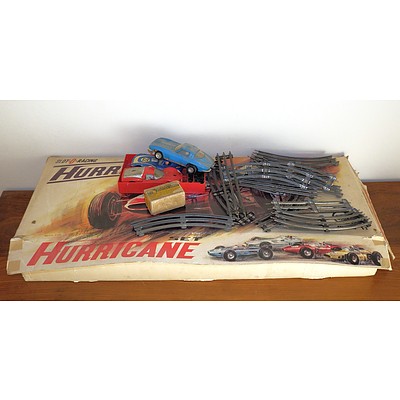 Vintage Hurricane Slot O Racing Set