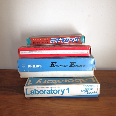 Vintage Chemistry and Electronic Kits
