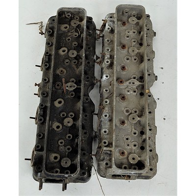 Two Cylinder Head Covers, Possibly for Rolls Royce Phantom Mk III V12