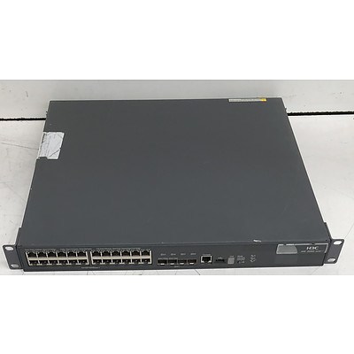 H3C (S5800-32C-PWR) S5800 Series 24-Port Managed Gigabit Ethernet Switch