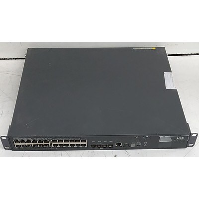 H3C (S5800-32C-PWR) S5800 Series 24-Port Managed Gigabit Ethernet Switch