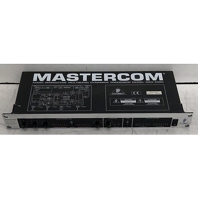 Mastercom MDX-4000 Audio Interactive Stereo Multiband Dynamics Processor