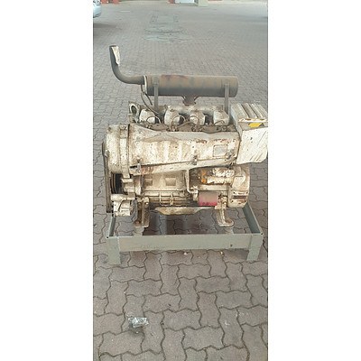 IVM Four Cylinder Engine On Stand