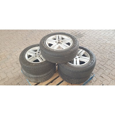 Ford Territory Rims -Set Of Four +Spare