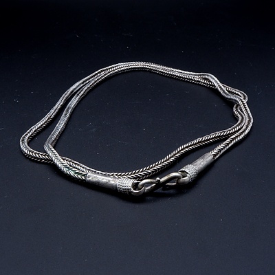 Indian Silver Fisherman's Belt, From Goa, 58g