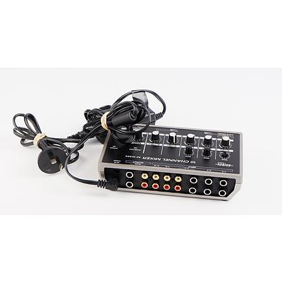 Roland 10 Channel Mixer M-10MX and Behringer 2 Chanel I20 DI-Box